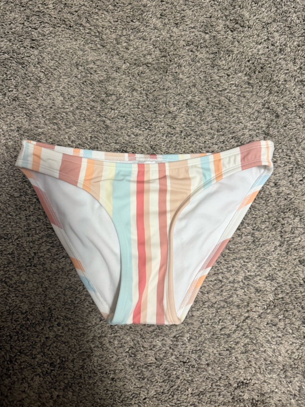 Target Striped Pastel Bikini Bottoms size xs